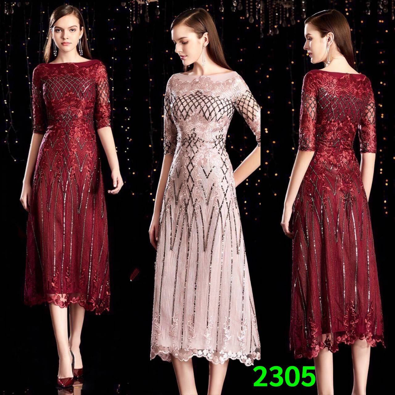 kudapy Red and pink crystal embroidered long evening dress, very luxurious.